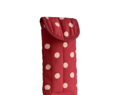 Glasses Case สำหรับผู้หญิง ลาย Spot Print สี Red